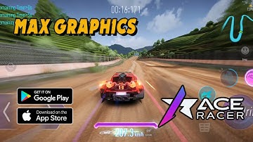 Ace Racer Ultra Graphics Gameplay (Android / iOS) 1440p 60FPS