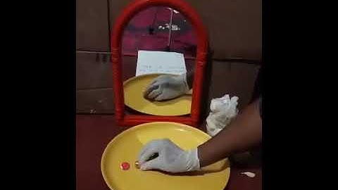 Red Mercury invisible to mirror 😳