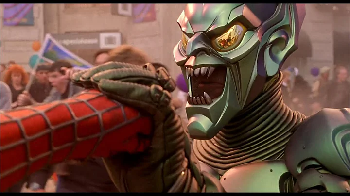 Spider-Man (2002) - Spiderman's first fight with Green Goblin - (scene 8/11)