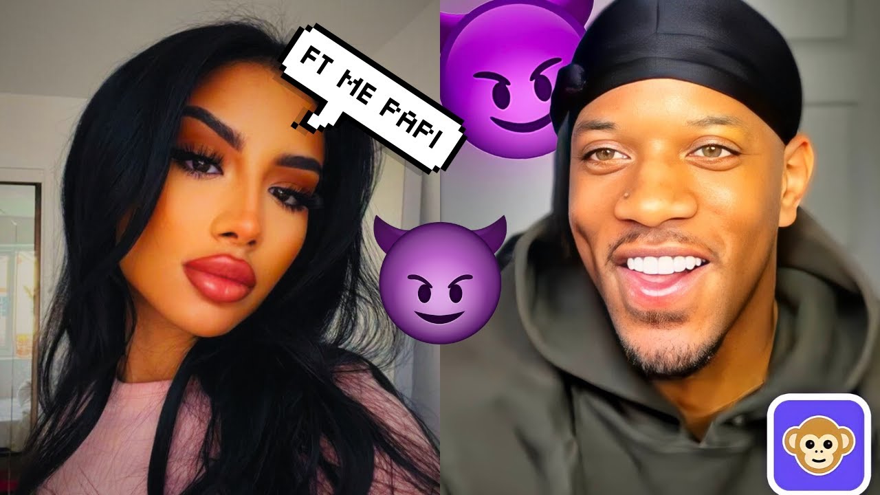 THE MONKEY APP AFTER DARK 😈😈 IT GOT WILD 😈😱 (MUST WATCH)