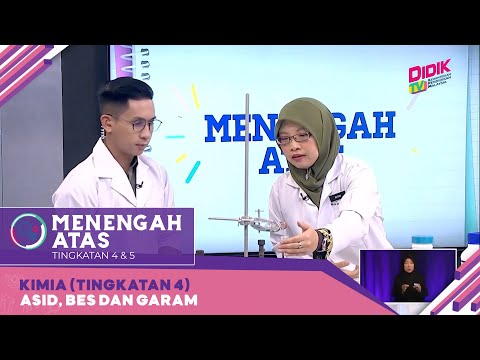 Video: Apakah jenis bahan yang boleh bertindak balas dengan asid untuk membentuk garam larut?