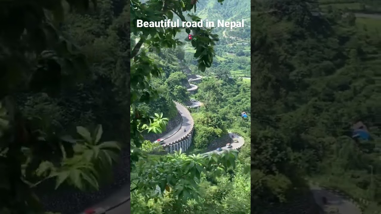 Beautiful road in Nepal
