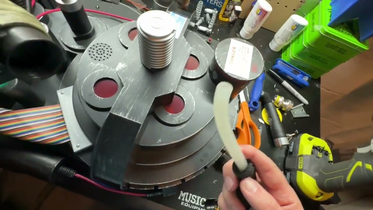 Life Size Spirit Halloween Proton Pack Hose Mod