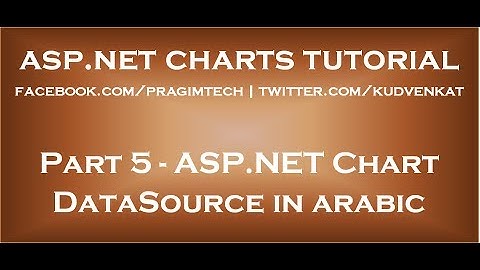 5- ASP NET Chart DataSource in arabic