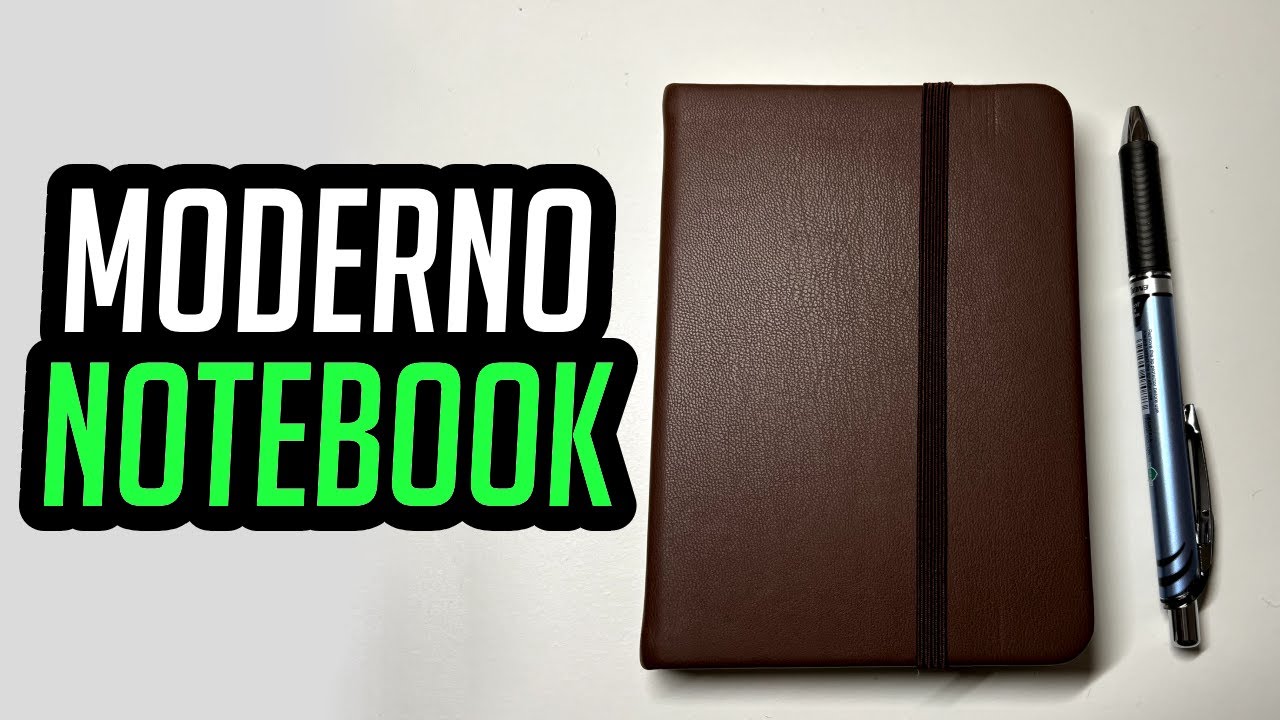 Moderno Notebook Moderno A5 Notebook Review - YouTube