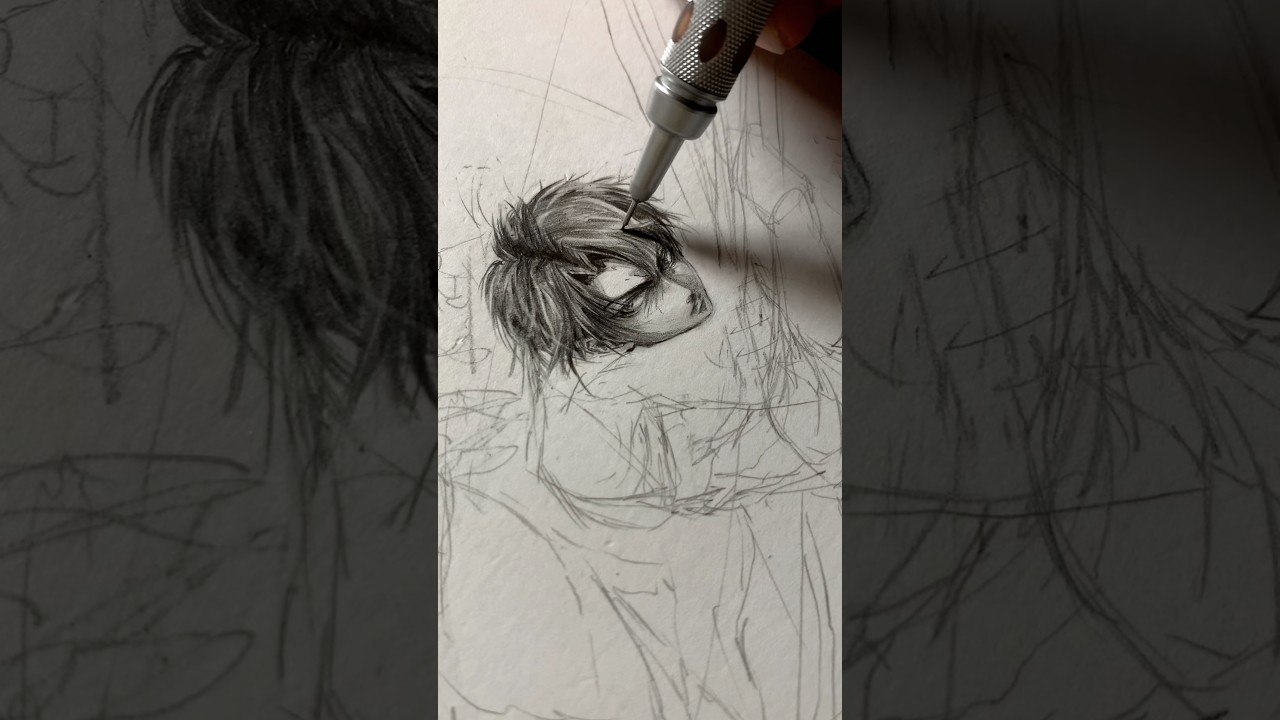 Levi face drawing(Levi Wrath Final Duel with Zeke | Attack on Titan Reimagined Drawing)