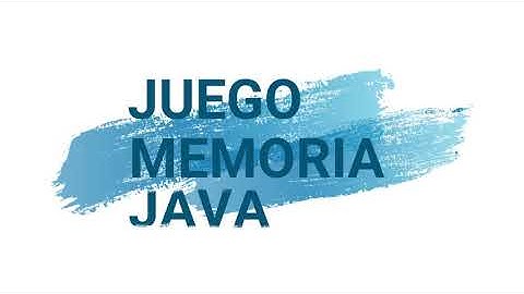 Juego de Memoria en JAVA