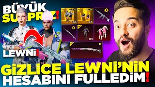 LUZY İLE GİZLİCE LEWNİ NİN HESABINI FULLEDİK! ÇOK ŞAŞIRDI! (AŞIRI ŞANSLI HESAP) PUBG Mobile