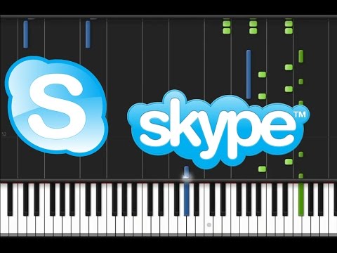 Skype - Ringtone [Synthesia Tutorial] - YouTube