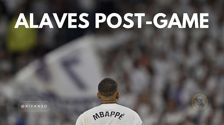 Real Madrid 3 - 2 Alaves, Post-game, La Liga 2024 - 2025