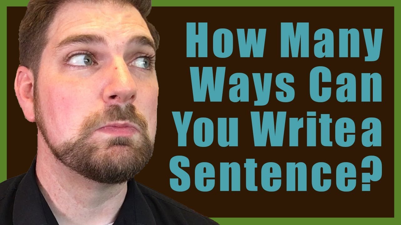 how-to-write-better-sentences-youtube