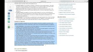Plagiarism Project