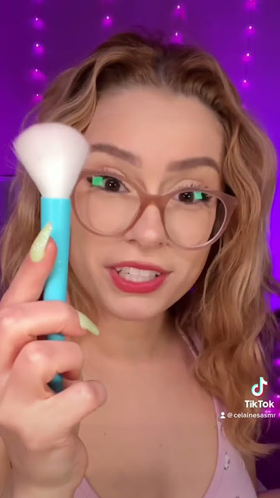 ASMR DOING YOUR WOODEN MAKEUP  🪵💄 #shorts #asmr #shortsvideo #shortsviral #shortsfeed #makeup