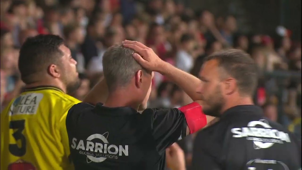 TOP 14 - Essai de Uini ATONIO (SR) - LOU Rugby - Stade Rochelais - J26 - Saison 2021/2022