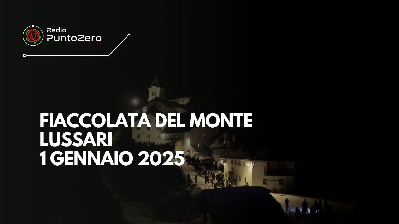 Fiaccolata del Monte Lussari - 1 gennaio 2025 🌟