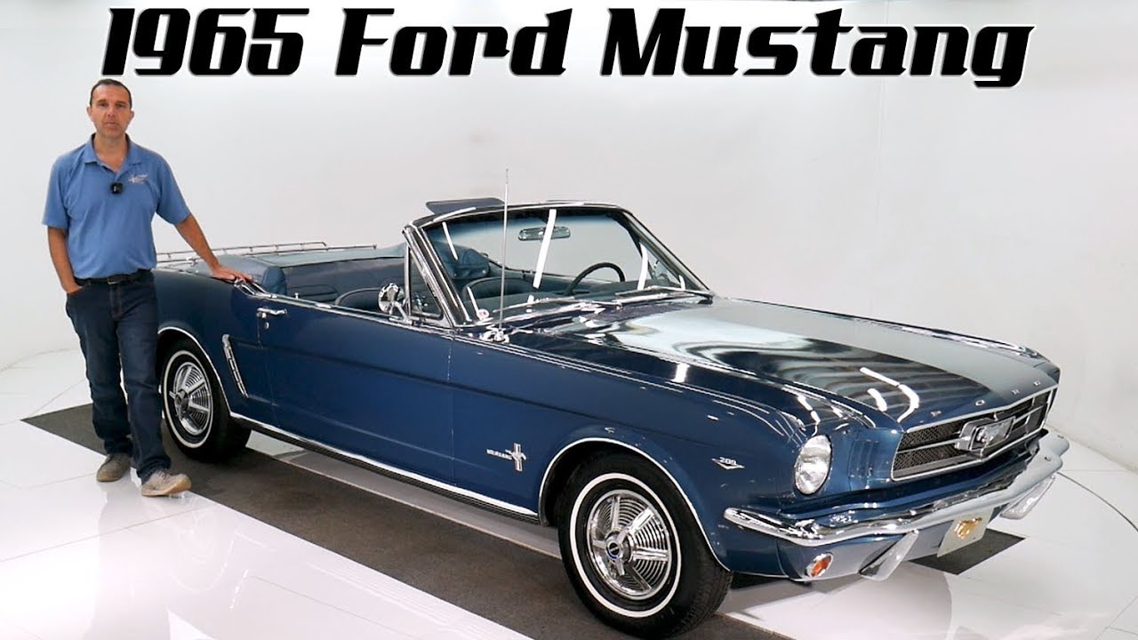 Ford Mustang Convertible 1965 Bleue IXO 1/43 – Miniature Neuve Sous Boîte