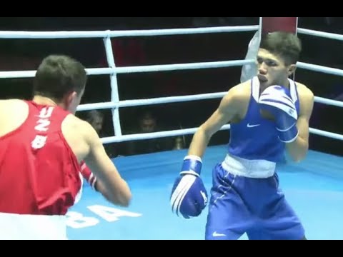 Видео: Казахстан и Узбекистан устроили кровавую рубку на чемпионате Азии по боксу