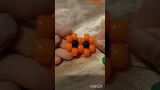 Kandi pumpkin tut! #kandi #tutorial #kandikid #halloween #pumpkin #tvgirl