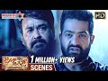 Jr ntr and mohanlal decide to eliminate unni mukundan  janatha garage telugu movie scenes