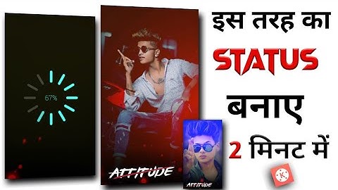 attitude status video editing kinemaster | new whatsapp status editing in kinemaster |status editing