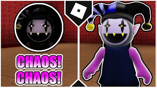 How To Get The Chaos Chaos Badge 2 Jevil Morphs In Piggy Rp Infection Roblox Youtube - roblox jevil clothes