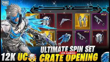 UNLUCKY CRATE OPENING 😭💸 | NEW CRYONIX WRAITH ULTIMATE SET ❄🔥 | PUBG MOBILE