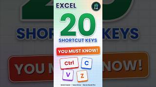 20 Excel Shortcuts You Must Know! 🔥 | Excel Tips & TricksYour paragraph text
