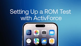 How to Set Up & Run a Range of Motion Test in the ActivForce App