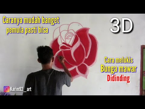 Video Lukisan Bunga