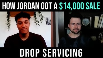 Drop Servicing Blueprint Review - How Jordan Got A $14,000 Sale Drop Servicing