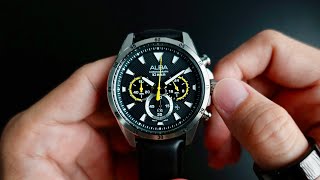 NYOBAIN JAM TANGAN CHRONO TERBARU - ALBA AT3K73 SPORTY & ELEGAN