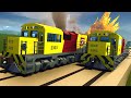 We BATTLED on Trains During a TORNADO in Stormworks Multiplayer!