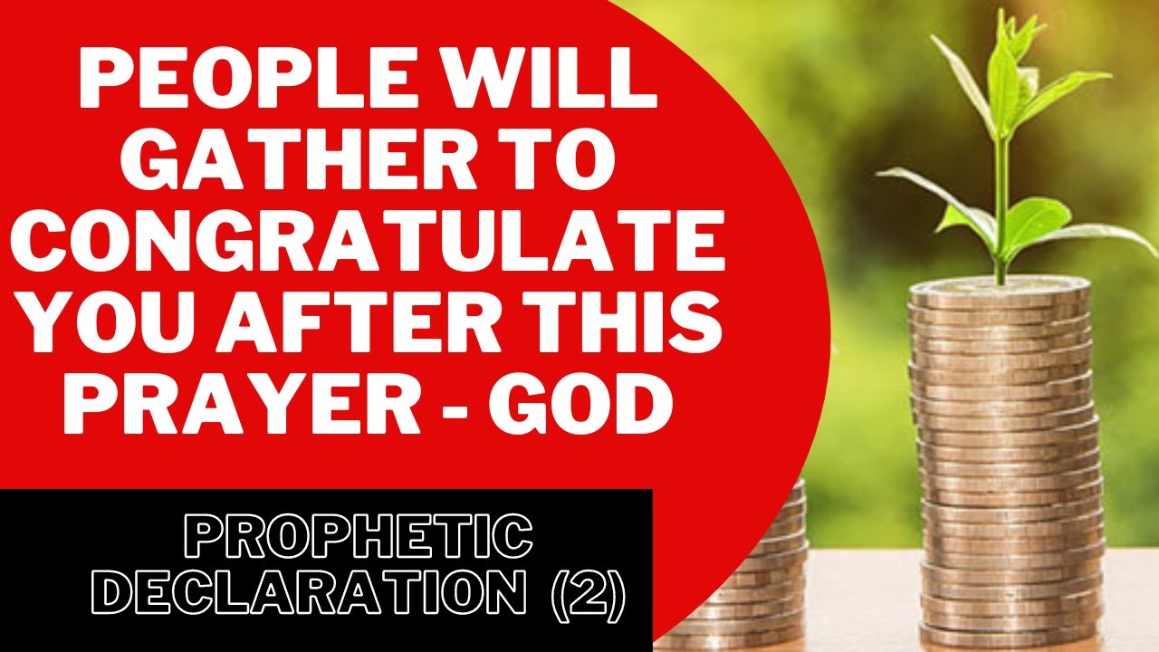 YOU WILL NEVER LUCK -GOD. POWERFUL PROPHETIC DECLARATIONS FOR WEALTH AND FINANCIAL MIRACLE.