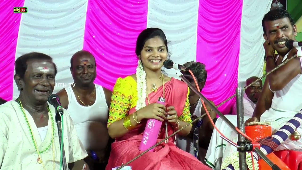 💥தென்காசி இளம் புயல் 💖மாதவி அசத்தலான வில்லுப்பாட்டு || MADHAVI VILLUPATTU #jithtv
