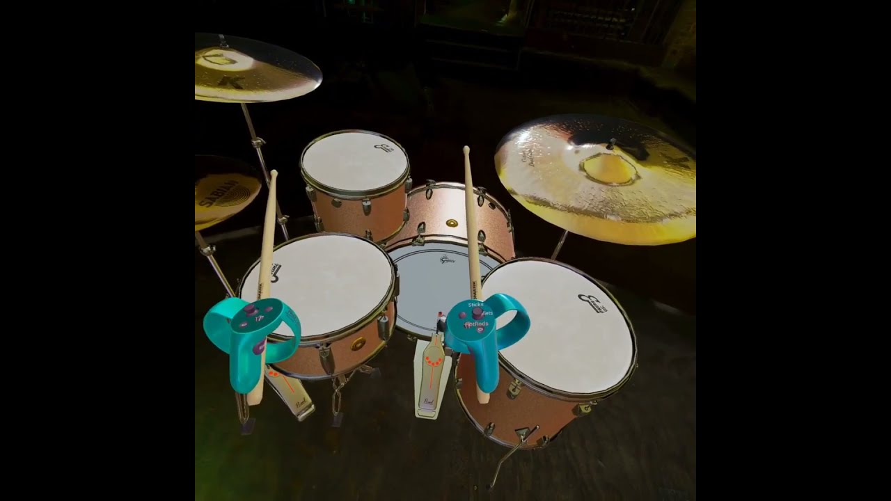 Tombé Drums VR Démo gratuite Oculus Quest 2 PCVR Steam VF YouTube