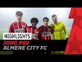 VIER DEBUTANTEN schitteren bij GROOTSTE OVERWINNING 🤩💫 | HIGHLIGHTS Jong PSV – Almere City FC