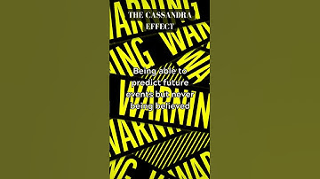 The Cassandra Effect: The Agony of Unheeded Warnings #CassandraEffect #GreekMythology #Psychology