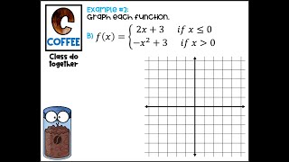 Graph piecewise-defined functions (using TI-84 calculator)