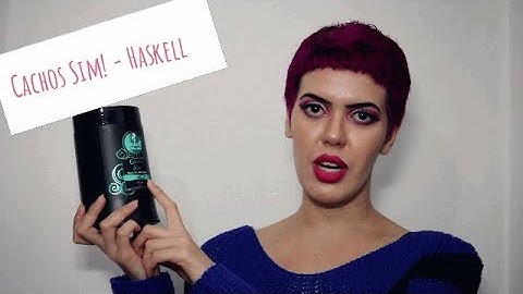 Máscara Umectante Cachos Sim! - Haskell - Resenha