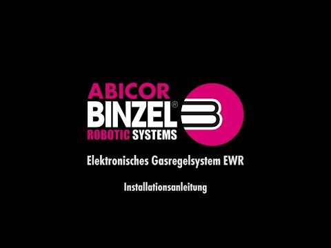 Elektronisches Gasregelsystem EWR – Installationsanleitung (Deutsch)