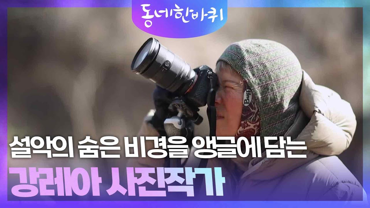 설악의 숨은 비경을 앵글에 담는 강레아 사진작가 [동네 한 바퀴] | KBS 260228 방송