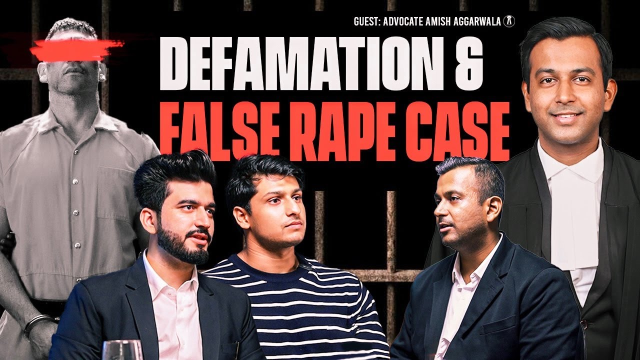 Top Lawyer @AmishLegal On False Rape Claims, Defamation, Prenuptial Agreements In India