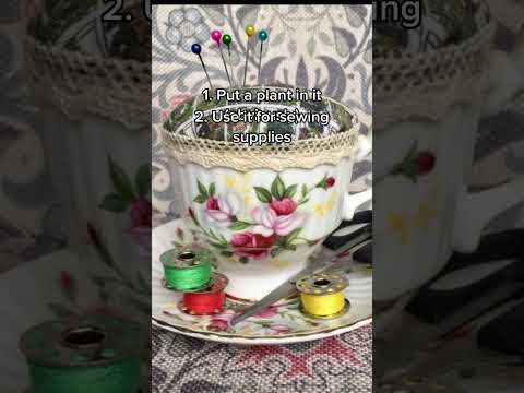 Video: Einfache DIY Repurposed Teetasse Planter