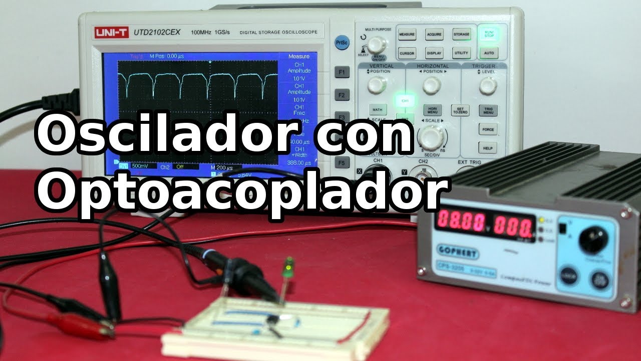 Circuito Oscilador con Optoacoplador
