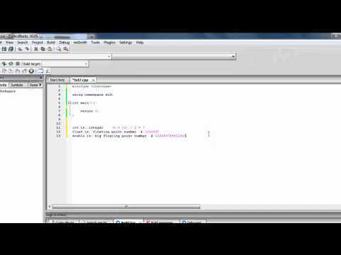Jeff's C++ Tutorials - 7a - Variables Pt. 1