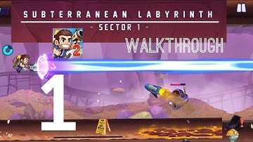 Jetpack Joyride 2: Subterranean Labyrinth SECTOR 1 #walkthrough #applearcade @appsunveiled