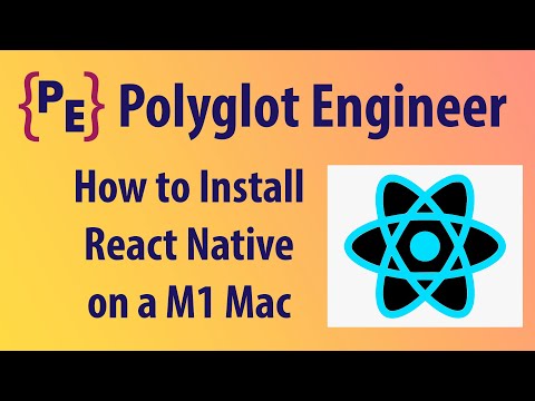 Setting up React Native on M1 Apple Silicon based Mac 2022