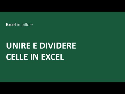 Video: Come unire le celle in Excel per Mac 2016?