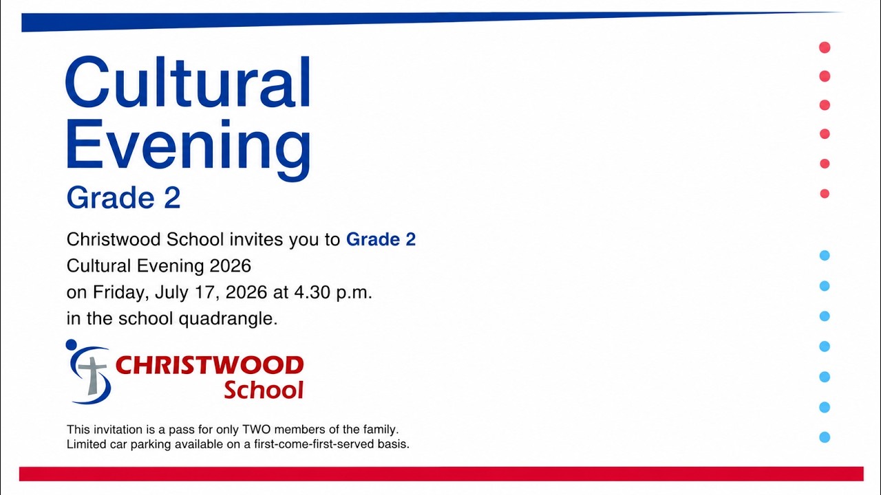 Cultural Evening Grade 2