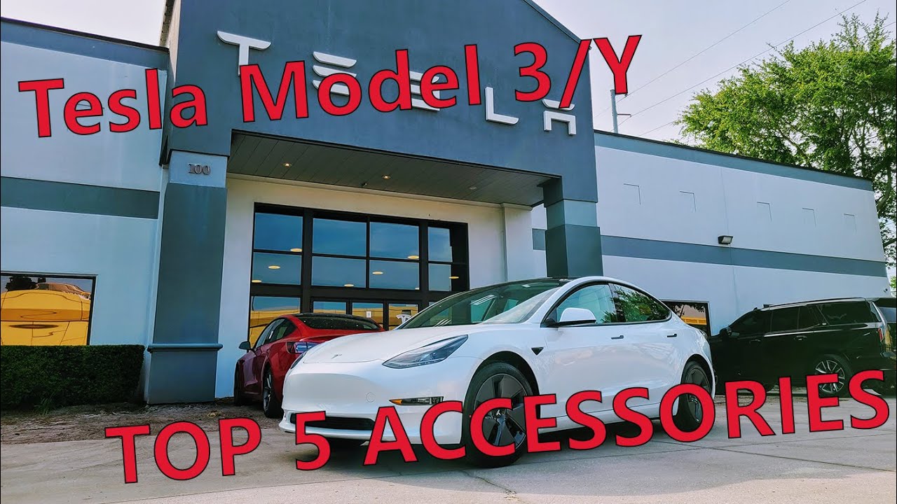 TESLA MODEL 3/Y TOP 5 ACCESSORIES YOU NEED TO BUY NOW! - YouTube